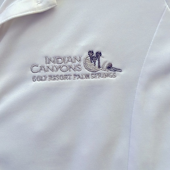EP Pro Tops - Ladies EP Tour Tech White button-down Golf Polo! Classic!🏌️‍♀️⛳️